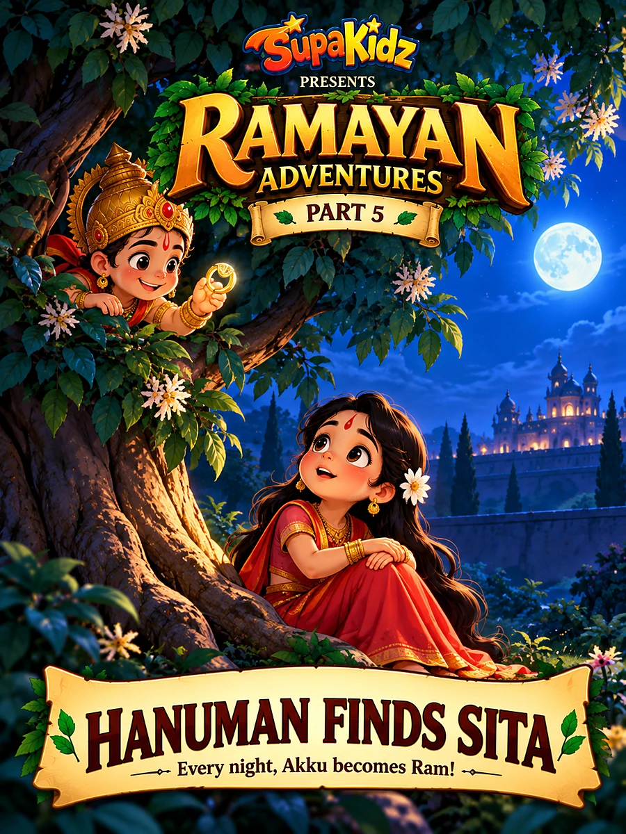 Hanuman Finds Sita