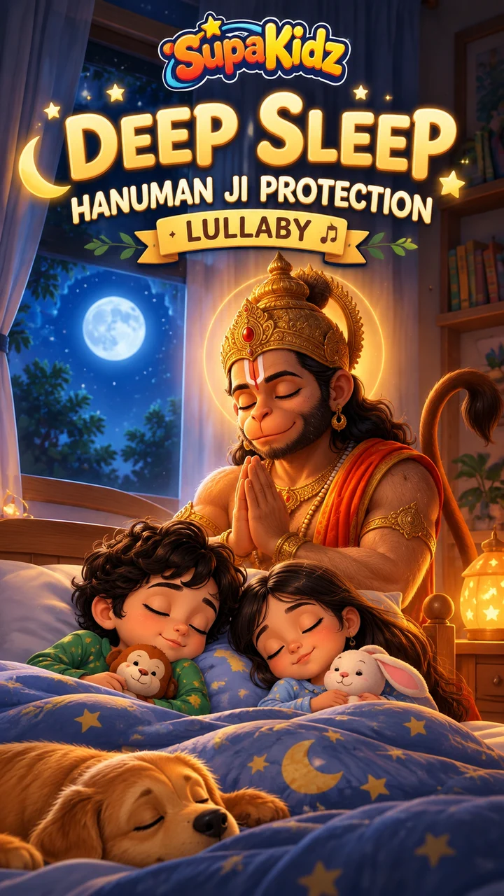 Deep Sleep: Hanuman Ji Protection Lullaby poster
