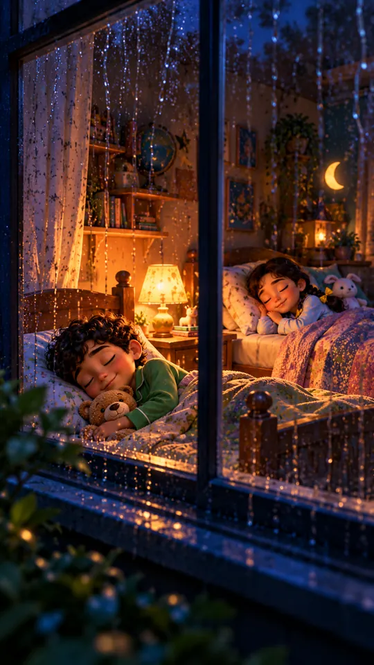 Soft Rain Lullaby poster
